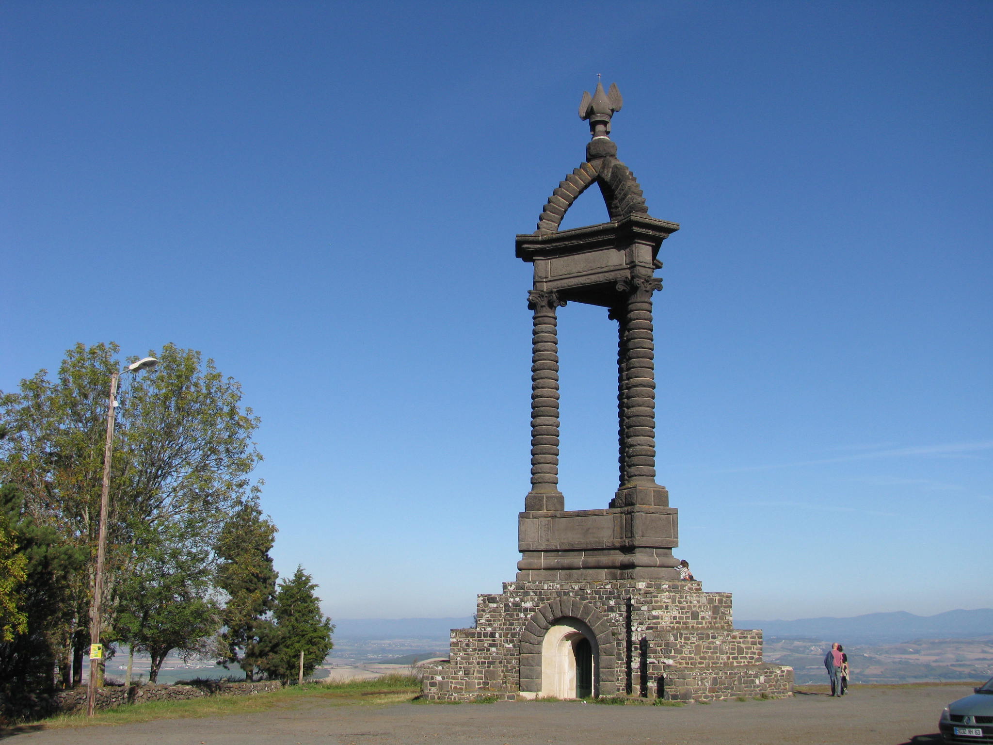 Le plateau de Gergovie près de Clermont-Ferrand