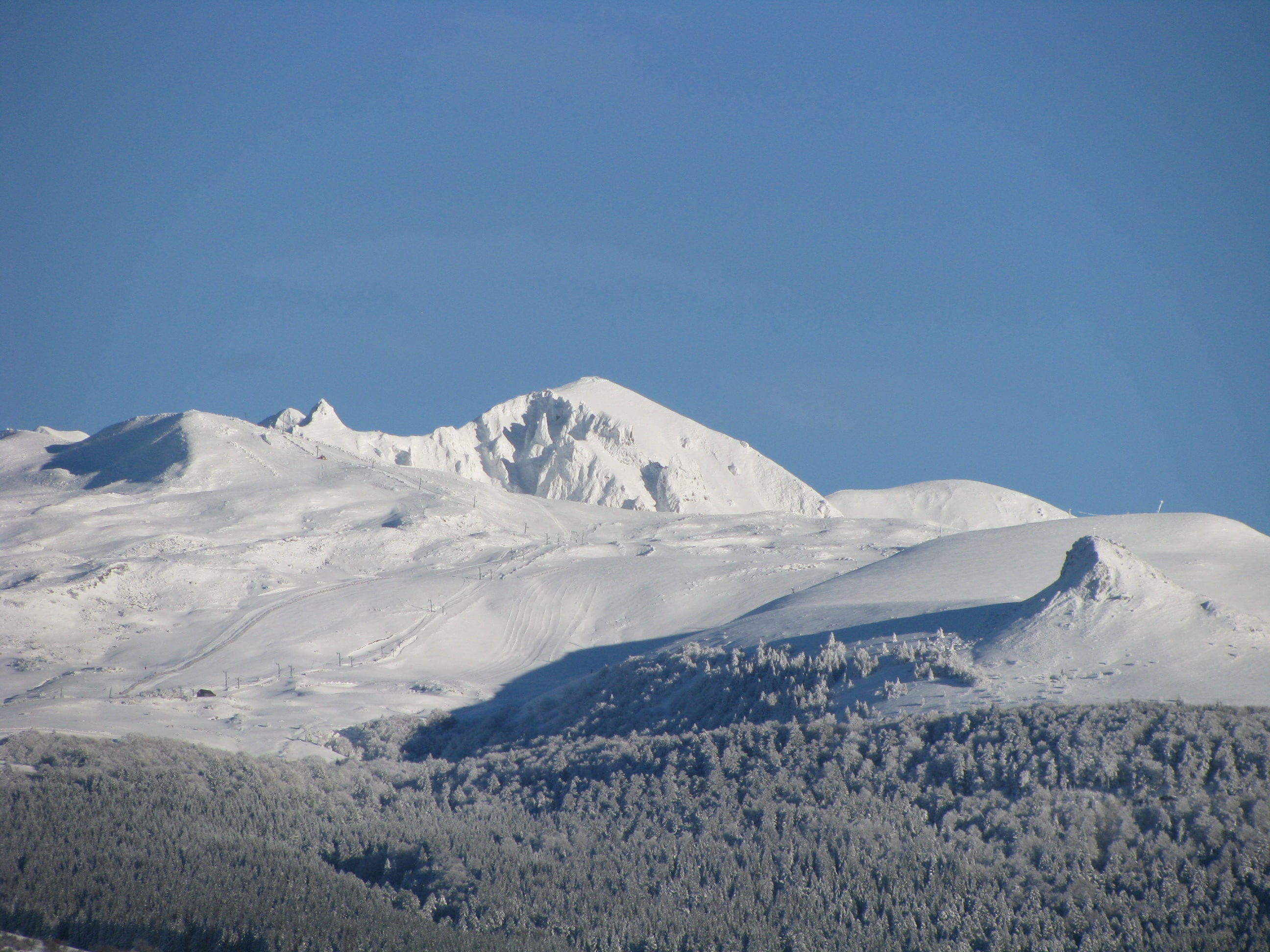 Puy du Sancy en hiver